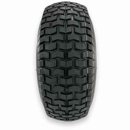 Rubbermaster - Steel Master Rubbermaster 18x6.50-8 4 Ply Turf Tire and 4 on 4 Stamped Wheel Assembly 598986